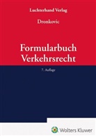 Ulrike Dronkovic - Formularbuch Verkehrsrecht