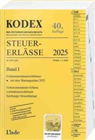 Michael Schilcher, Werner Doralt - KODEX Steuer-Erlässe 2025, Band I