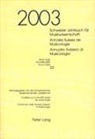 Christoph Ballmer - Schweizer Jahrbuch für Musikwissenschaft- Annales Suisses de Musicologie- Annuario Svizzero di Musicologia