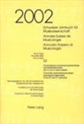Christoph Ballmer - Schweizer Jahrbuch für Musikwissenschaft- Annales Suisses de Musicologie- Annuario Svizzero di Musicologia
