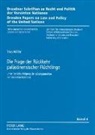 Tina Swantje Miller, Sabine von Schorlemer - Die Frage der Rückkehr palästinensischer Flüchtlinge