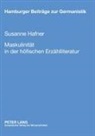 Susanne Hafner, Nikolaus Henkel - Maskulinität in der höfischen Erzählliteratur