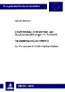Gernot Wimmer - Franz Kafkas Aphorismen und Nachlasserzählungen in Auswahl