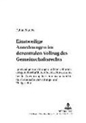 Fabian Stancke, Peter Behrens - Einstweilige Anordnungen im dezentralen Vollzug des Gemeinschaftsrechts