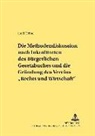 Steffi Heine, Gerhard Lingelbach - Die Methodendiskussion nach Inkrafttreten des Bürgerlichen Gesetzbuches und die Gründung des Vereins 'Recht und Wirtschaft'