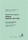 Reinhard Golz, Rudolph W. Keck, Wolfgang Mayrhofer - Humanisierung der Bildung- Jahrbuch 2002/2003