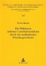 Oliver Ratzel, Erik Jayme - Die Präklusion isolierter Unterhaltsverfahren durch den ausländischen Scheidungsverbund