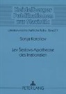 Sonja Koroliov, Horst-Jürgen Gerigk - Lev ¿estovs Apotheose des Irrationalen