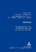 Birgit Feldner, Verena Halbwachs, Thomas Olechowski, Thomas Olechowski u a, Josef Pauser - Ad Fontes Europäisches Forum Junger Rechtshistorikerinnen und Rechtshistoriker Wien 2001