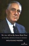 Wolfgang Mieder - We Are All in the Same Boat Now