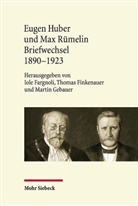 Jutta Schumacher, Iole Fargnoli, Thomas Finkenauer, Martin Gebauer - Eugen Huber und Max Rümelin