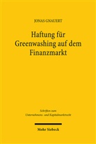 Jonas Gnauert - Haftung für Greenwashing auf dem Finanzmarkt