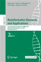 Zhipeng Cai, Zhipeng Cai et al, Xin Lai, Wei Peng, Jing Tang, Yanjie Wei - Bioinformatics Research and Applications