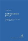 Marcus Hüttner, Georg Kraus - Zur Freiheit befreit (Gal 5,I)