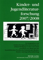 Bernd Dolle-Weinkauff, Hans-Heino Ewers-Uhlmann, Carola Pohlmann - Kinder- und Jugendliteraturforschung 2007/2008