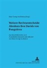 Maier, Hans-Georg Von Mutius, Hans-Georg von Mutius - Weitere Rechtsentscheide Abraham Ben Davids von Posquières