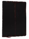 Thomas Nelson - NKJV-NET Parallel New Testament with NET Translators' Notes, Black Leathersoft, Red Letter, Comfort Print