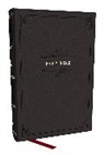Thomas Nelson - KJV Personal Size Large Print End-of-Verse Reference Bible, Black Leathersoft, Red Letter, Comfort Print (Thumb Indexed)