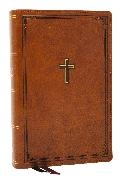 Thomas Nelson - Kjv Personal Size Large Print End Of Verse Reference Bible, Brown Leathersoft, Red Letter, Comfort Prin
