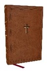 Thomas Nelson - KJV Personal Size Large Print End-of-Verse Reference Bible, Brown Leathersoft, Red Letter, Comfort Print