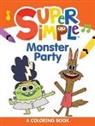 Super Simple &amp; Dover Publications - Super Simple Monster Party Coloring Book
