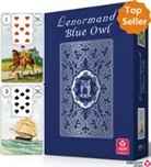 Harald Jösten - Lenormand Blue Owl (Silver Edition) - Marie-Anne Lenormand (English Lenormand Cards)