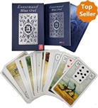 Harald Jösten - Lenormand Blue Owl (Silver Edition) - Marie-Anne Lenormand (English Lenormand Cards), m. 1 Beilage, m. 1 Buch