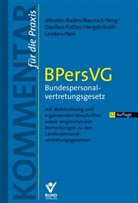 Lothar Altvater, Eberhard Baden, Sebastia Baunack, Sebastian Baunack, Peter Berg, Martina Dierßen... - BPersVG - Bundespersonalvertretungsgesetz