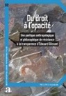 Philippe Chanson - Du droit à l'opacité