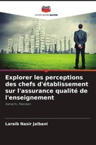 Laraib Nasir Jalbani - Explorer les perceptions des chefs d'établissement sur l'assurance qualité de l'enseignement