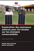 Malek Abunaemeh, Jaden Gonzalez - Exploration des panneaux solaires pour les études sur les énergies renouvelables