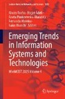 Hojjat Adeli, Isaias Bianchi, Fernando Moreira, Aneta Poniszewska-Mara¿da, Aneta Poniszewska-Marańda, Aneta Poniszewska-Maranda et al... - Emerging Trends in Information Systems and Technologies
