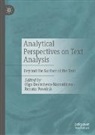 Olga Dontcheva-Navratilova, Povolná, Renata Povolná - Analytical Perspectives on Text Analysis