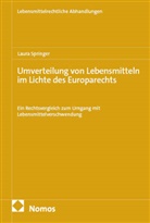 Laura Springer - Umverteilung von Lebensmitteln im Lichte des Europarechts