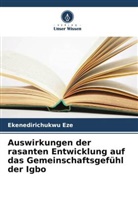 Ekenedirichukwu Eze - Auswirkungen der rasanten Entwicklung auf das Gemeinschaftsgefühl der Igbo