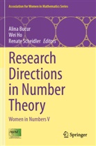 Alina Bucur, Wei Ho, Renate Scheidler - Research Directions in Number Theory