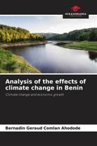 Bernadin Géraud Comlan Ahodode - Analysis of the effects of climate change in Benin