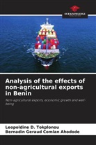 Bernadin Géraud Comlan Ahodode, Leopoldine D. Tokplonou - Analysis of the effects of non-agricultural exports in Benin