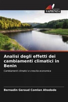 Bernadin Géraud Comlan Ahodode - Analisi degli effetti dei cambiamenti climatici in Benin