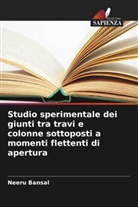 Neeru Bansal - Studio sperimentale dei giunti tra travi e colonne sottoposti a momenti flettenti di apertura