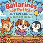 Chris Martin - Bailarines con Patitas - Libro para Colorear de Animales con Tutù