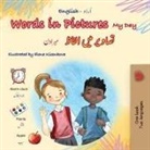 Kidkiddos Books - Words in Pictures - My Day (English Urdu Bilingual Children's Book)