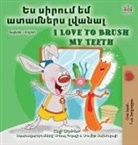 Shelley Admont, Kidkiddos Books - I Love to Brush My Teeth (Armenian English Bilingual Book for Kids)