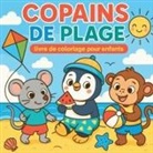 Chris Martin - Copains de Plage - livre de coloriage pour enfatns