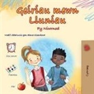Kidkiddos Books - Words in Pictures - My Day (Welsh Children's Book)