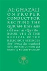 Abu Hamid Al-Ghazali - Al-Ghazali on Proper Conduct for Reciting the Quran