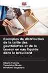 Tomohiro Okuda, Hirofumi Sugawara, Kikuro Tomine - Exemples de distribution de la taille des gouttelettes et de la teneur en eau liquide dans le brouillard