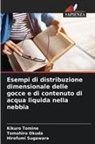 Tomohiro Okuda, Hirofumi Sugawara, Kikuro Tomine - Esempi di distribuzione dimensionale delle gocce e di contenuto di acqua liquida nella nebbia