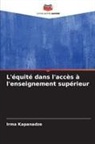 Irma Kapanadze - L'équité dans l'accès à l'enseignement supérieur