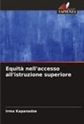 Irma Kapanadze - Equità nell'accesso all'istruzione superiore